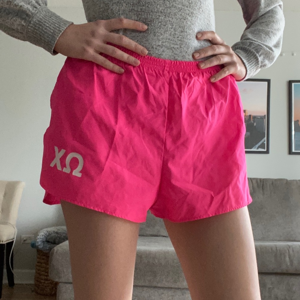 Chi Omega athletic shorts